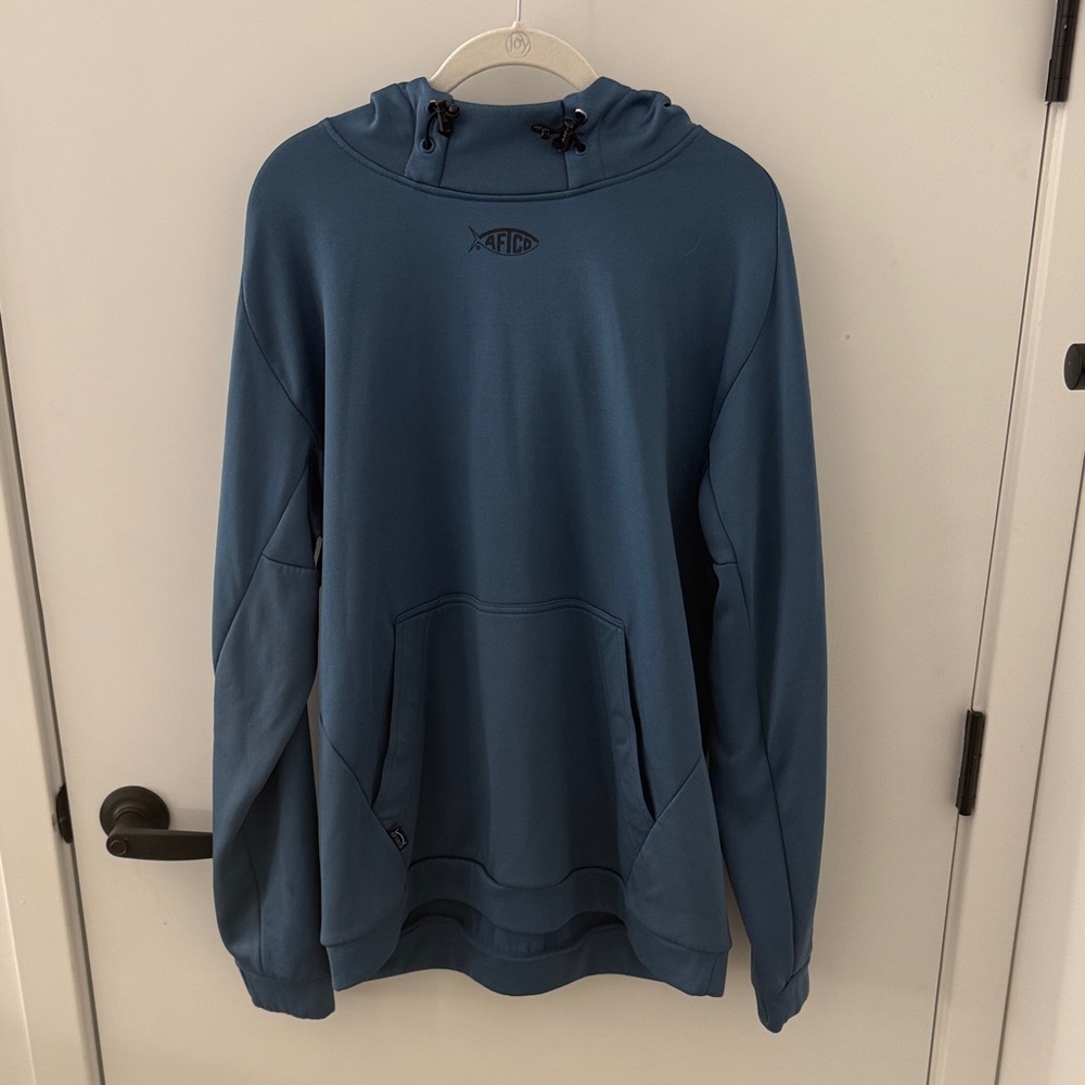 AFTCO Blue Men's Hoodie